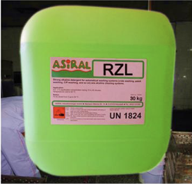 RZL——食品碱性高泡清洗剂每公斤300